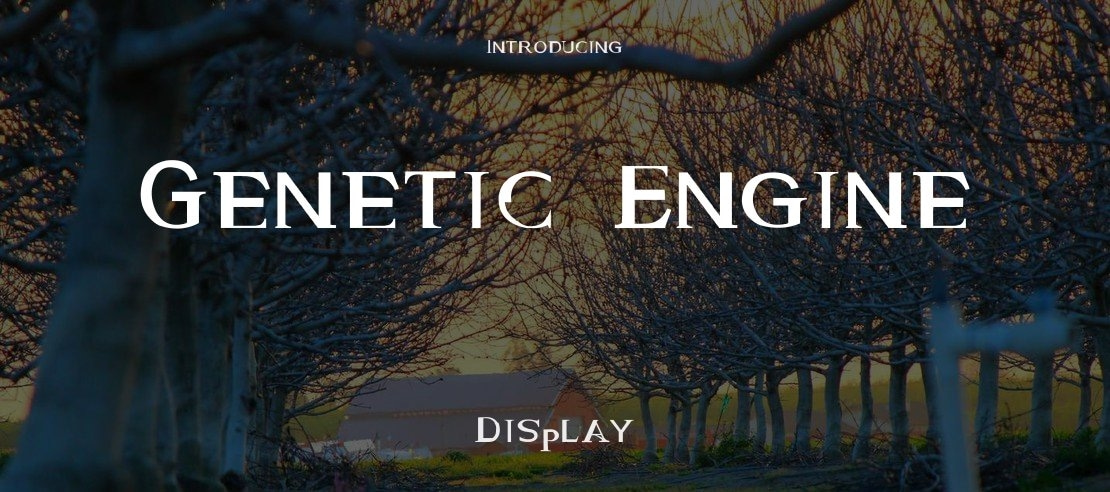 Genetic Engine Font