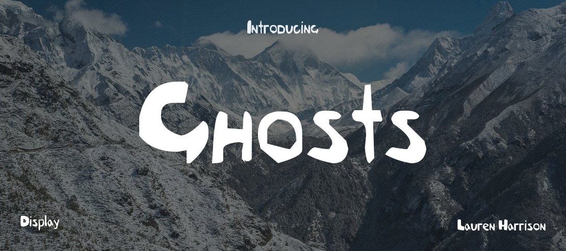 Ghosts Font