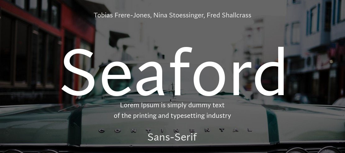 Seaford Font Family