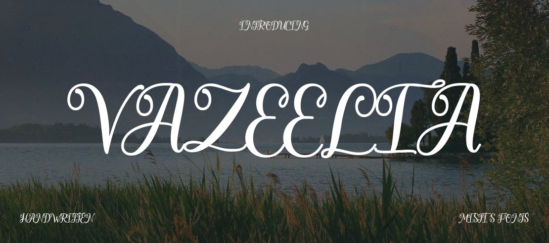 Vazeelia Font