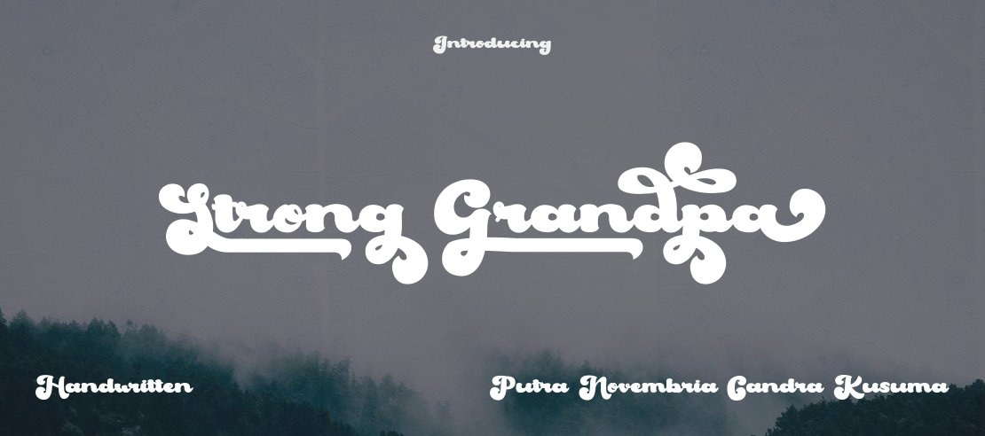 Strong Grandpa Font