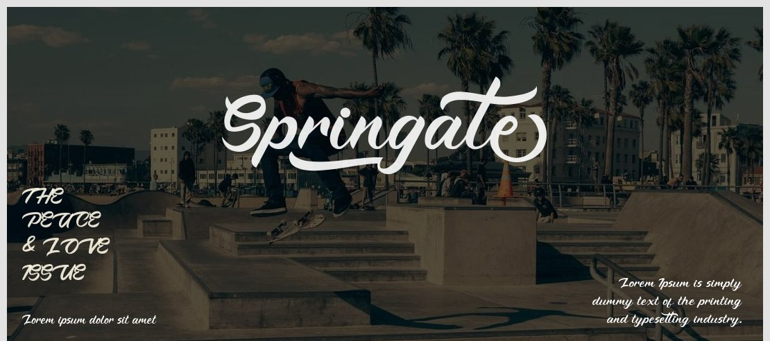 Springate Font