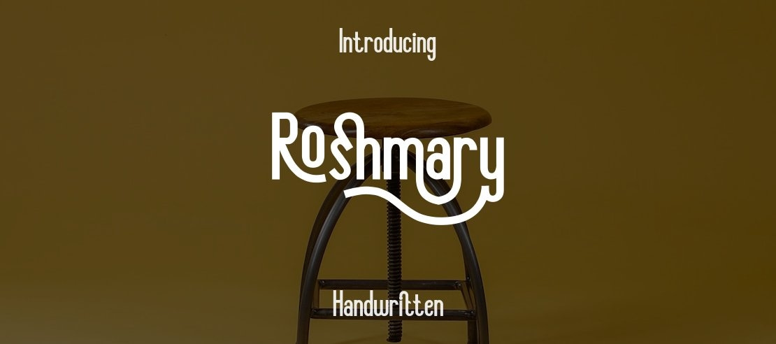 Roshmary Font