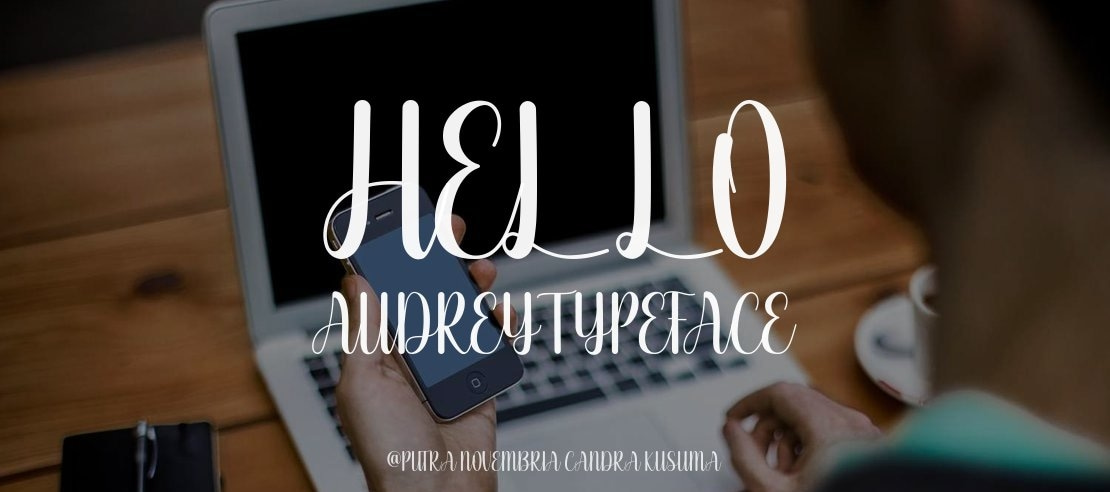 Hello Audrey Font