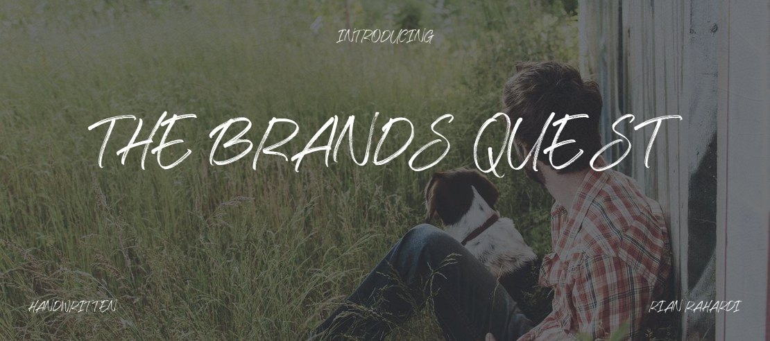 The Brands Quest Font Family