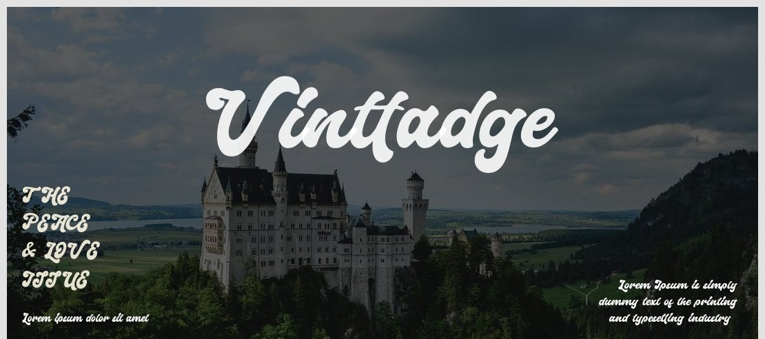 Vinttadge Font