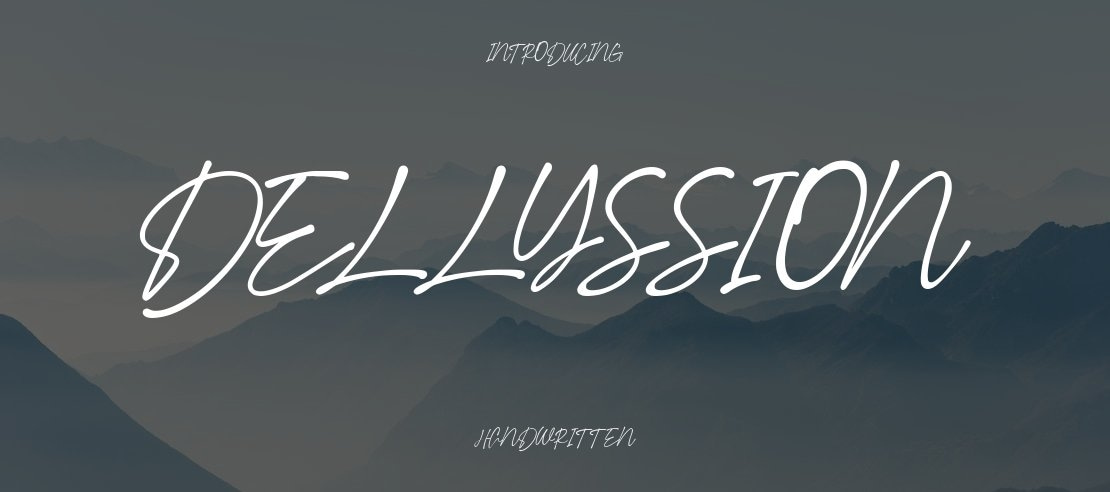 Dellyssion Font