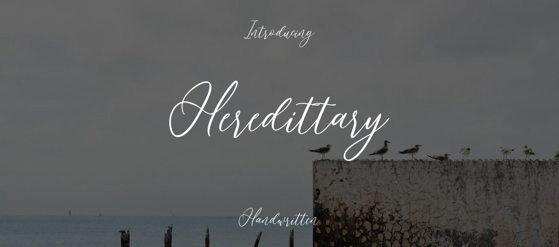 Heredittary Font