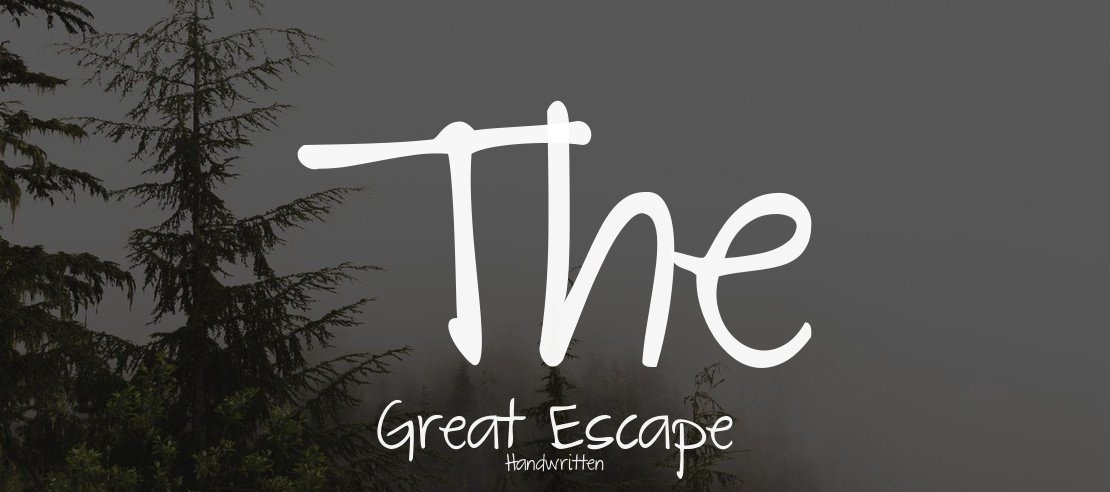 The Great Escape Font Family