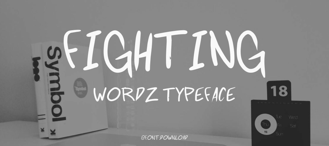 Fighting wordz Font Family