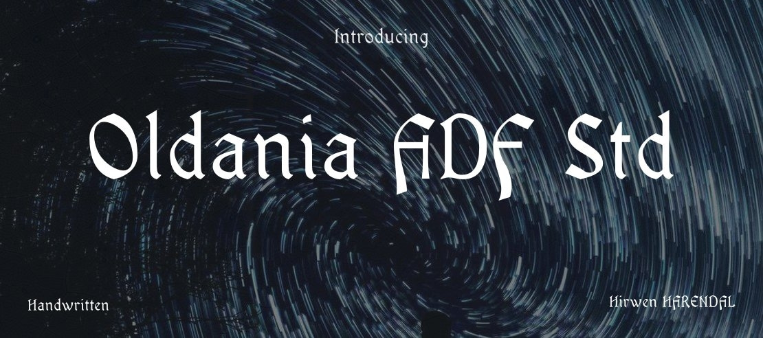 Oldania ADF Std Font Family