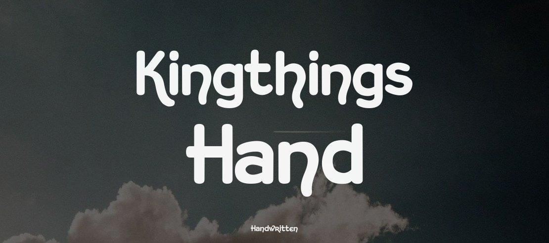 Kingthings Hand Font Family