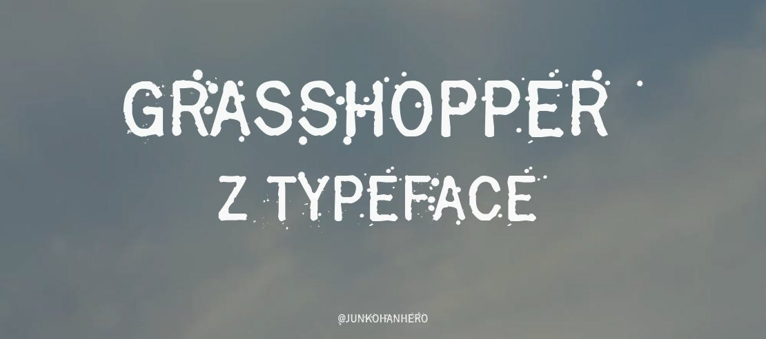 Grasshopper Z Font