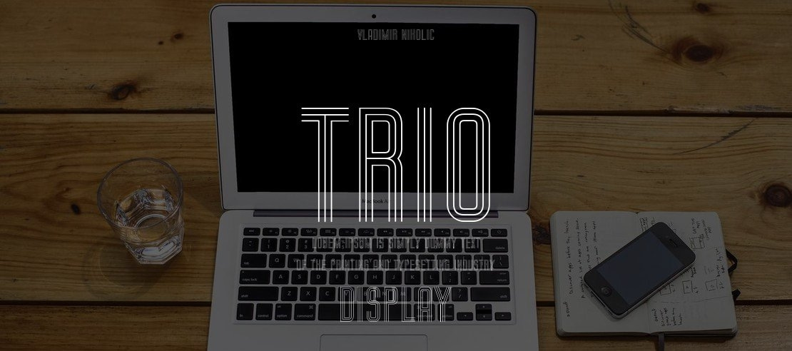 Trio Font Family