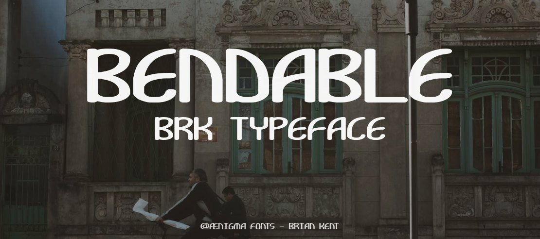 Bendable BRK Font