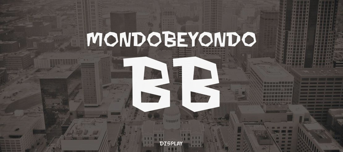 MondoBeyondo BB Font Family