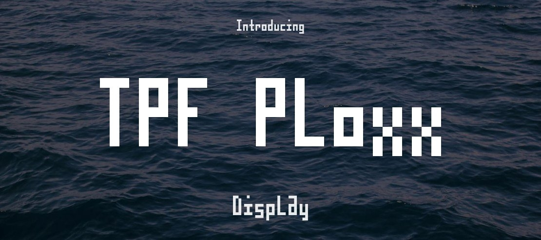 TPF Ploxx Font