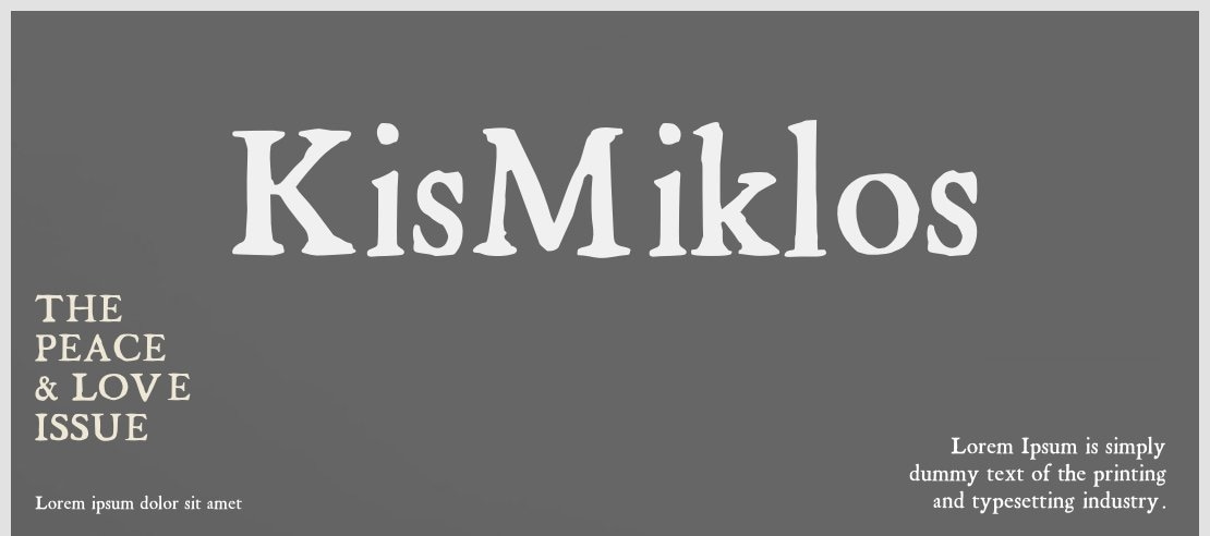 KisMiklos Font