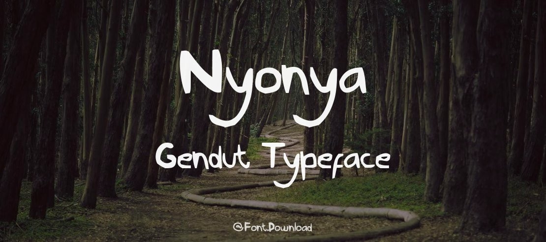 Nyonya Gendut Font