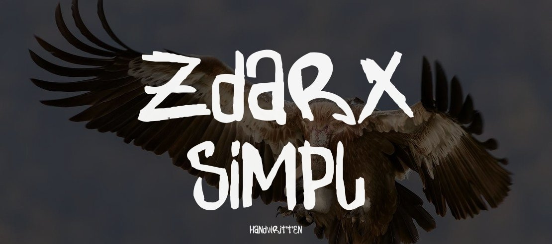 Zdarx Simpl Font