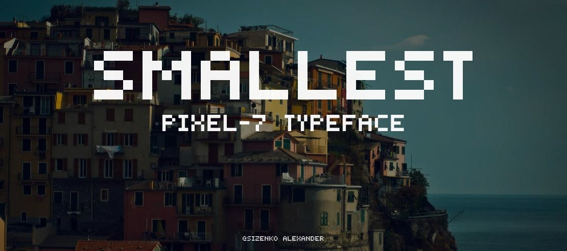 Smallest Pixel-7 Font