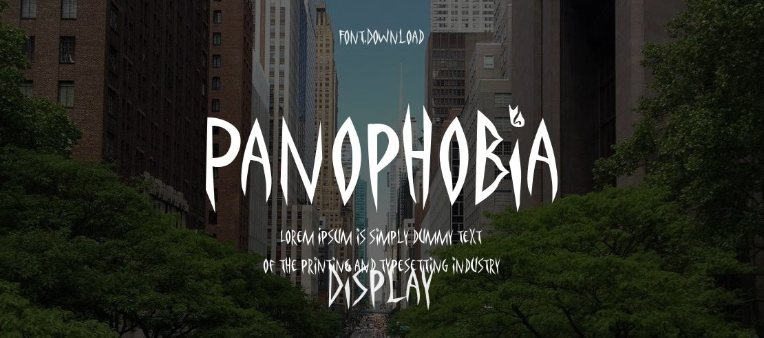 Panophobia Font