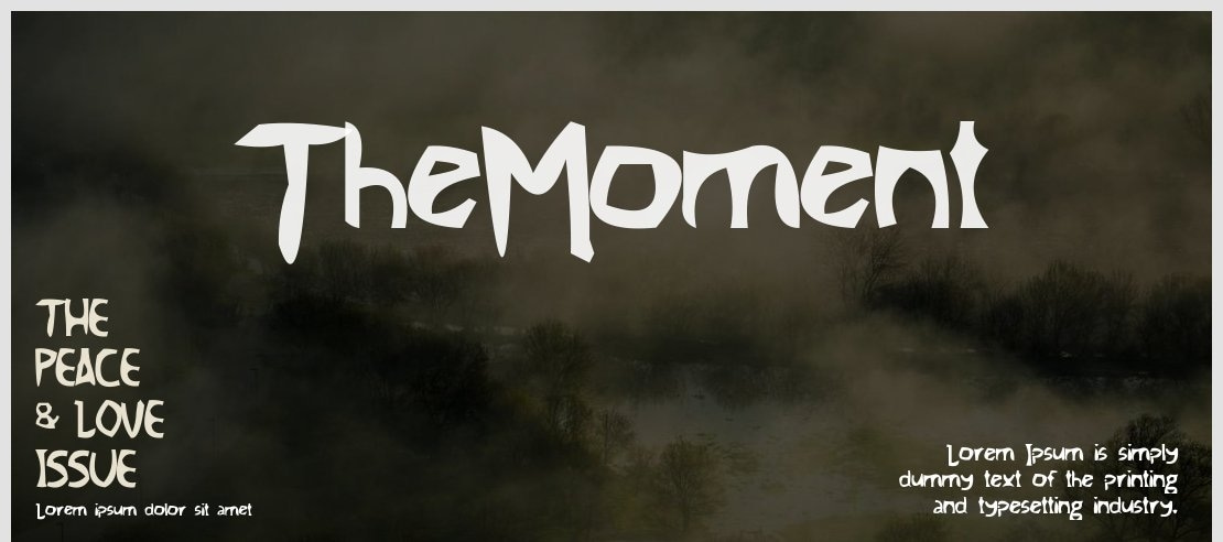 TheMoment Font