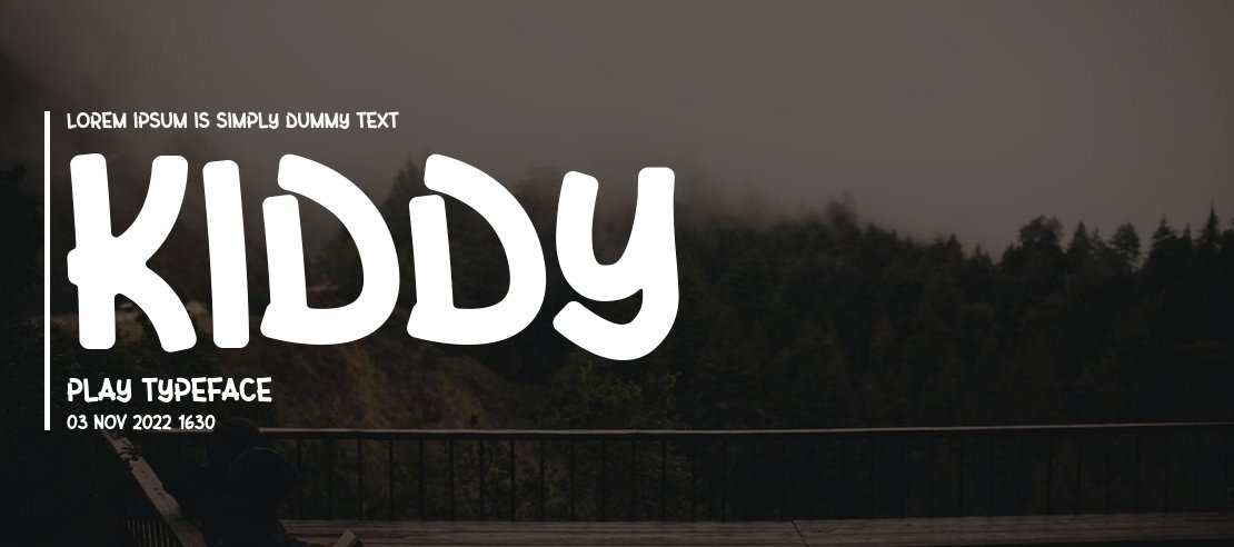 Kiddy Play Font