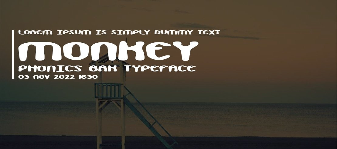 Monkey Phonics BRK Font