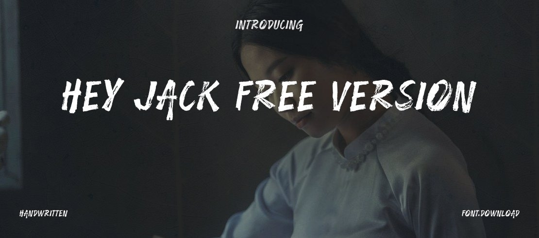 Hey Jack Free Version Font