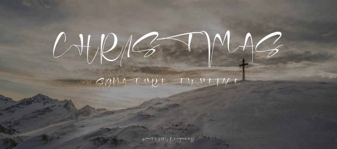 Christmas Signature Font