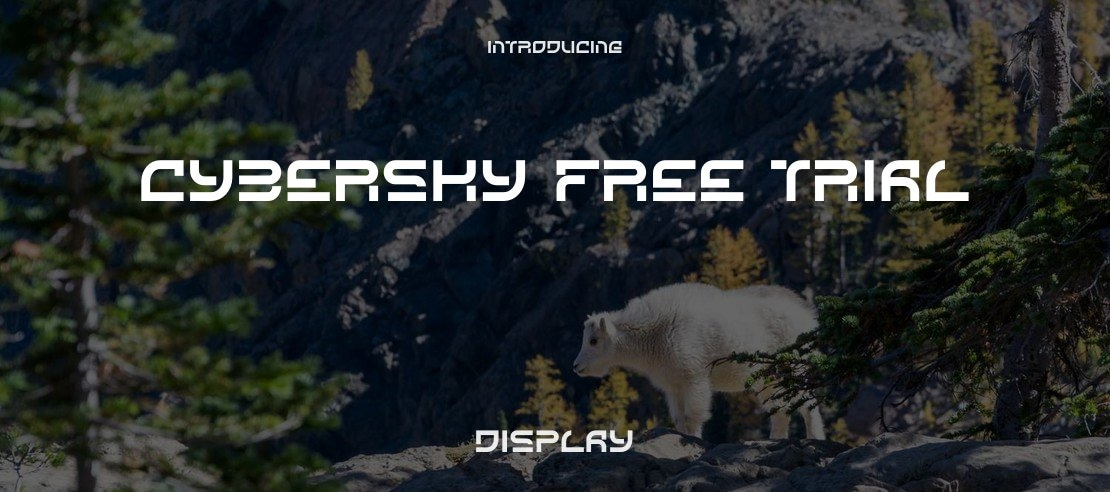 Cybersky Free Trial Font