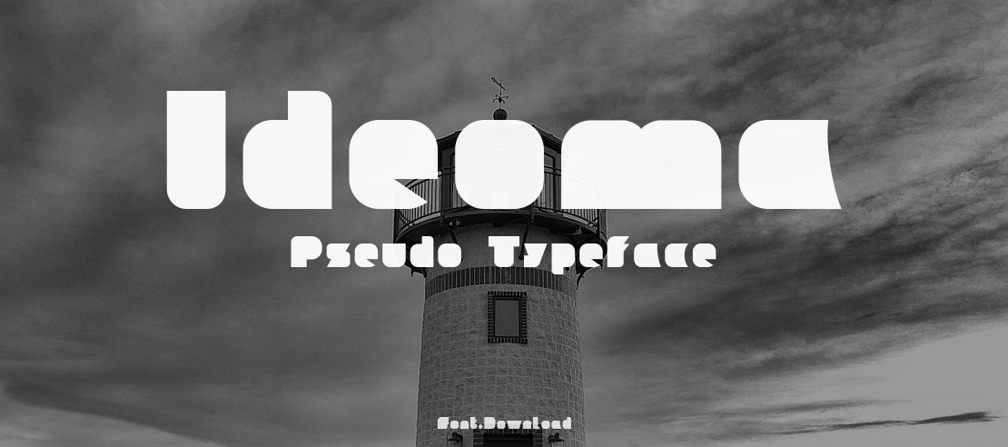 Ideoma Pseudo Font