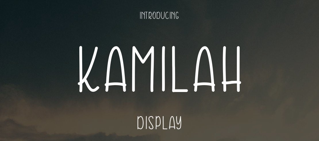 Kamilah Font