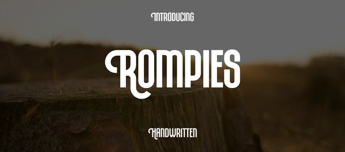 Rompies Font