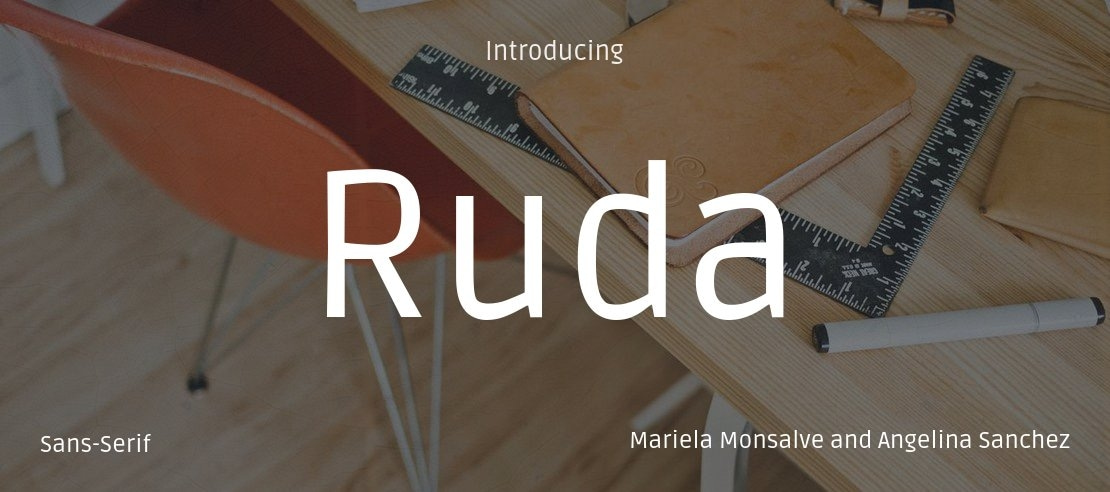 Ruda Font Family