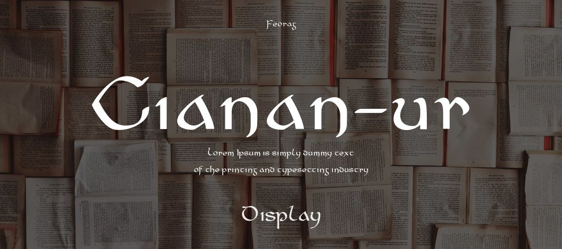 Cianan-ur Font