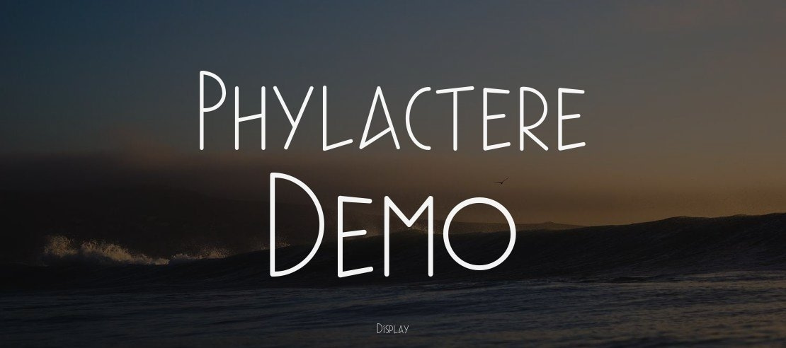 Phylactere Demo Font