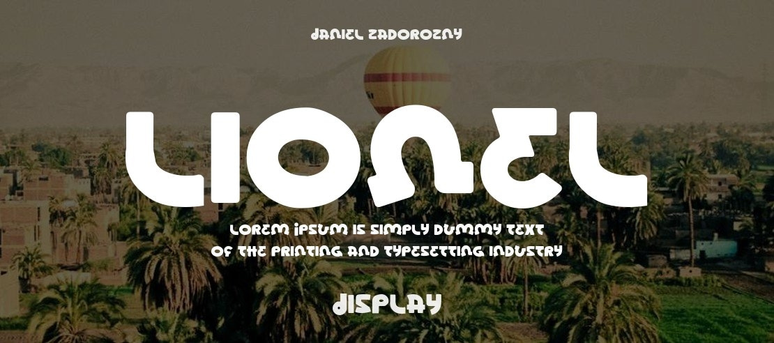 Lionel Font Family