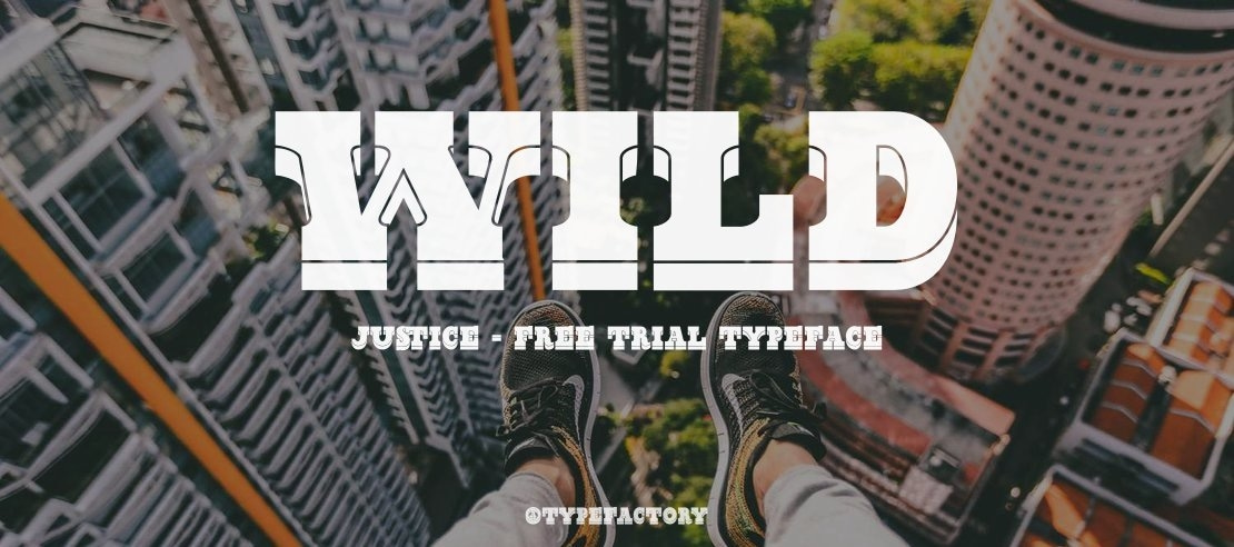 Wild Justice - Free Trial Font