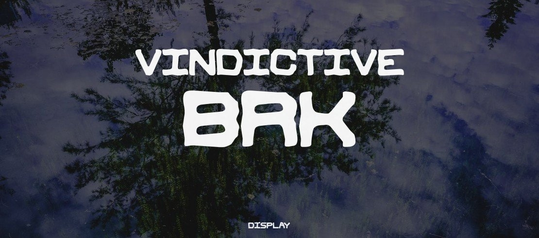 Vindictive BRK Font