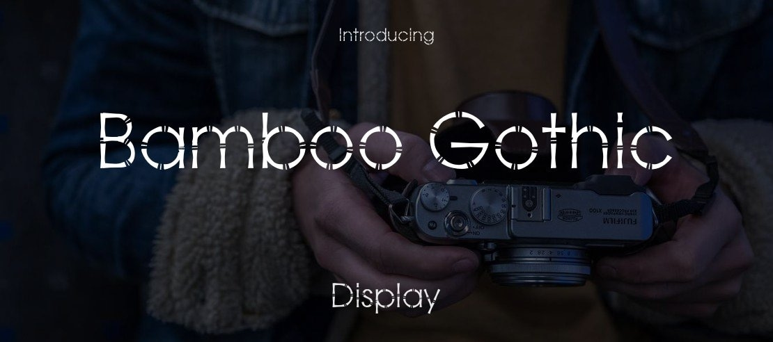 Bamboo Gothic Font