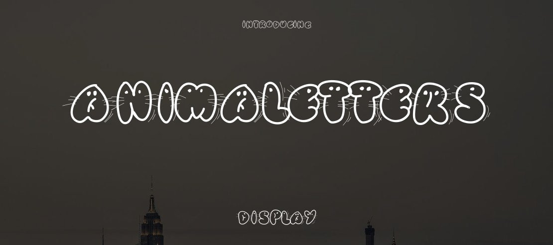 Animaletters Font