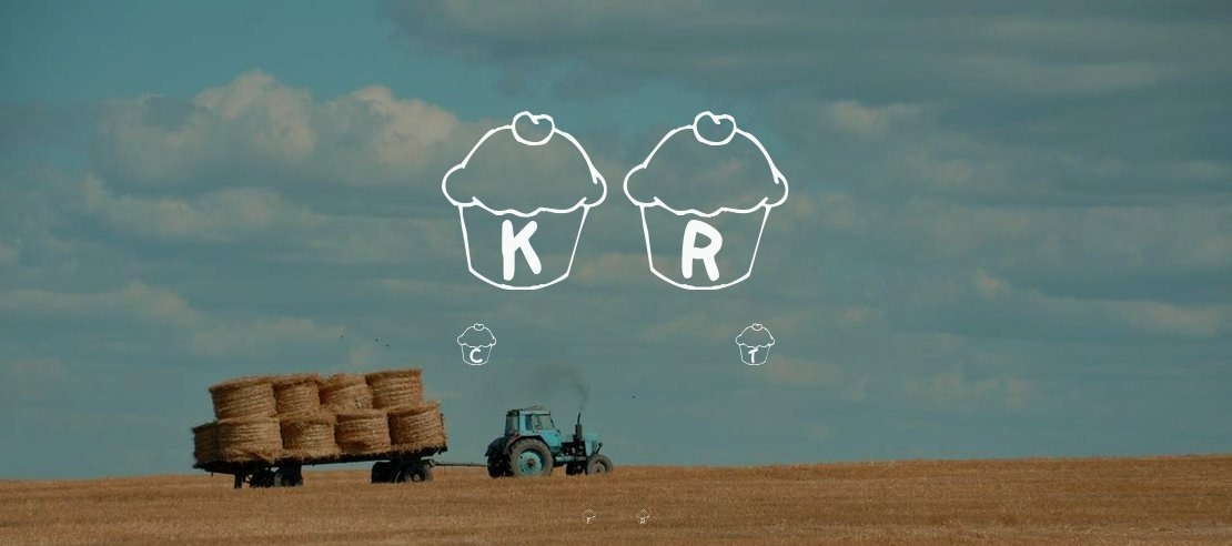 KR Cupcake Font