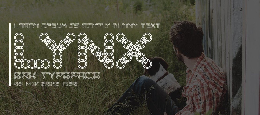 LYNX BRK Font