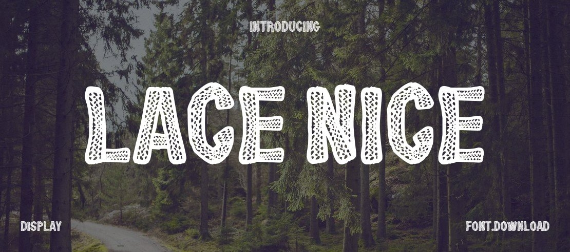 Lace Nice Font