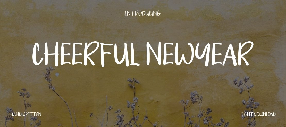 Cheerful Newyear Font