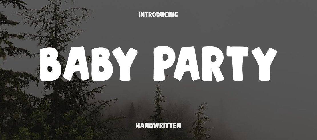 Baby Party Font