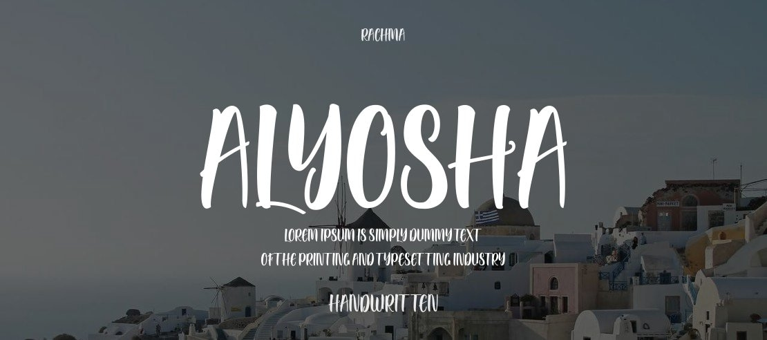 Alyosha Font