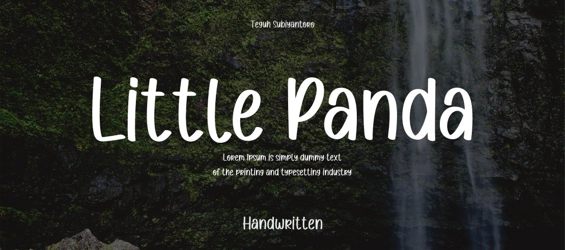 Little Panda Font